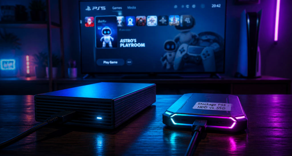 Disque dur externe PS5 : quel modèle choisir entre 70 € et 180 € pour ne plus jamais supprimer vos jeux ?