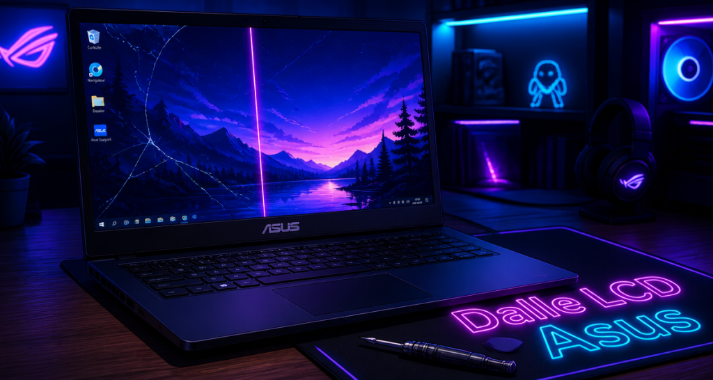 Écran pour portable Asus : 30 ou 40 pins et 3 critères pour choisir la bonne dalle