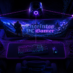 meilleur enceinte pc gamer sur bureau gaming lumineux