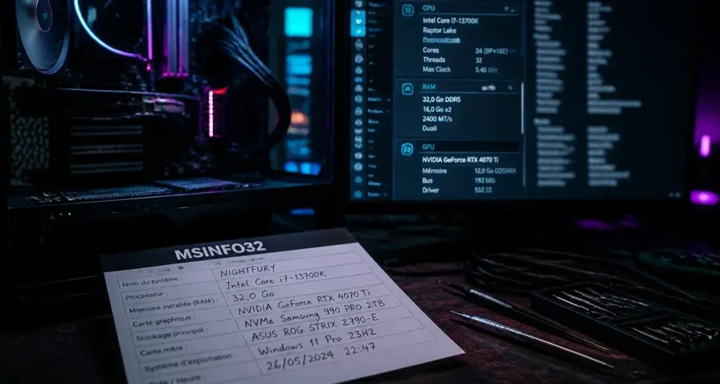 Identifier ses composants PC : 3 méthodes pour maîtriser sa configuration et réussir son upgrade