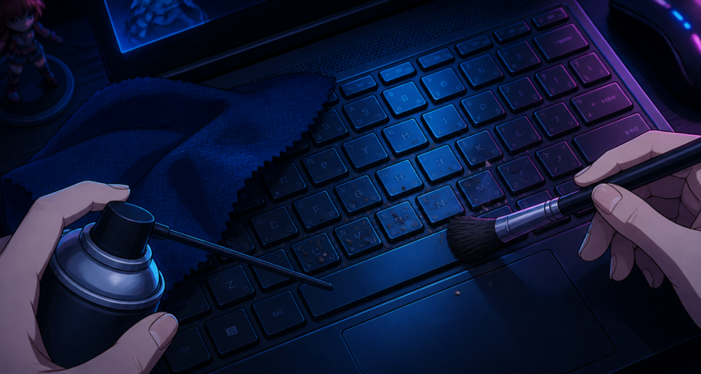 Nettoyage de clavier d&rsquo;ordinateur portable : 3 erreurs fatales et comment les éviter