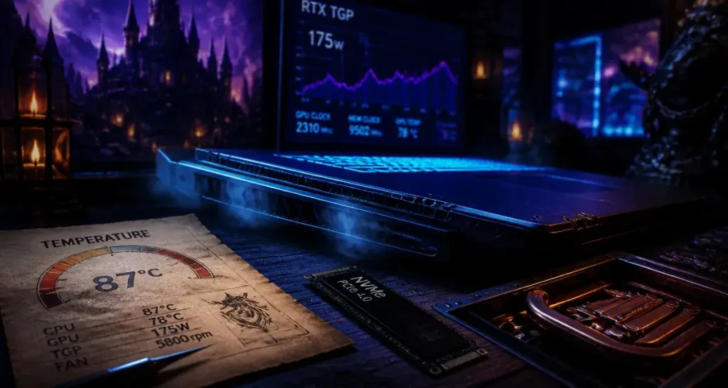 PC gamer portable : 3 critères techniques pour éviter de brider votre GPU
