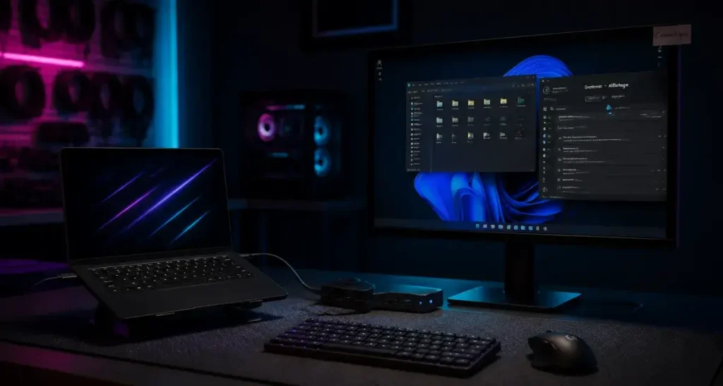 PC portable sur écran externe : le guide pour réussir votre installation