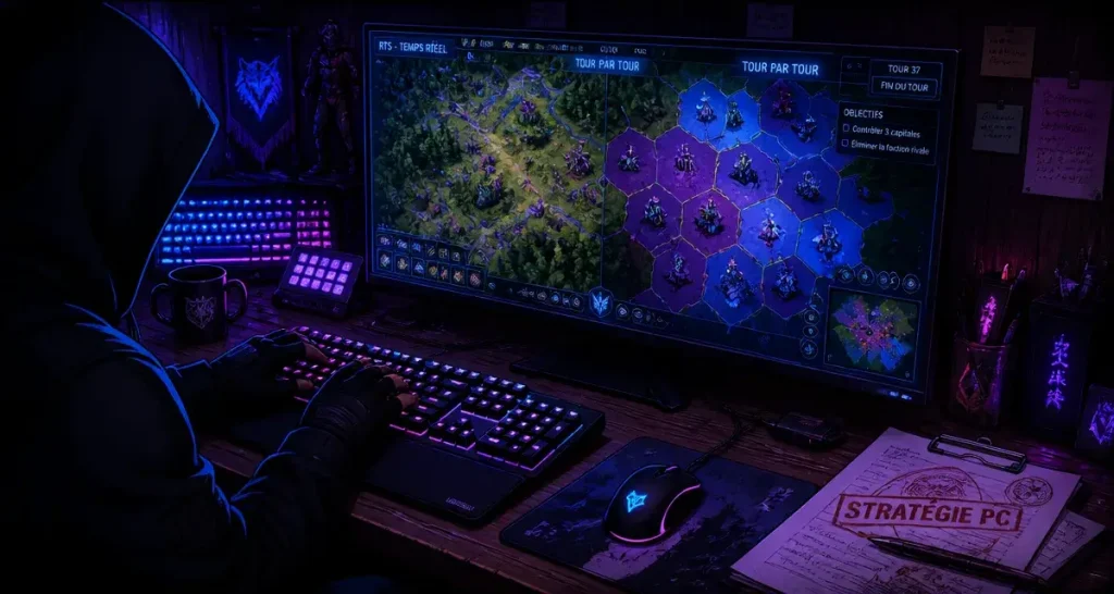 Jeux de stratégie PC : 4 piliers tactiques et 3 erreurs fatales pour choisir votre prochain défi