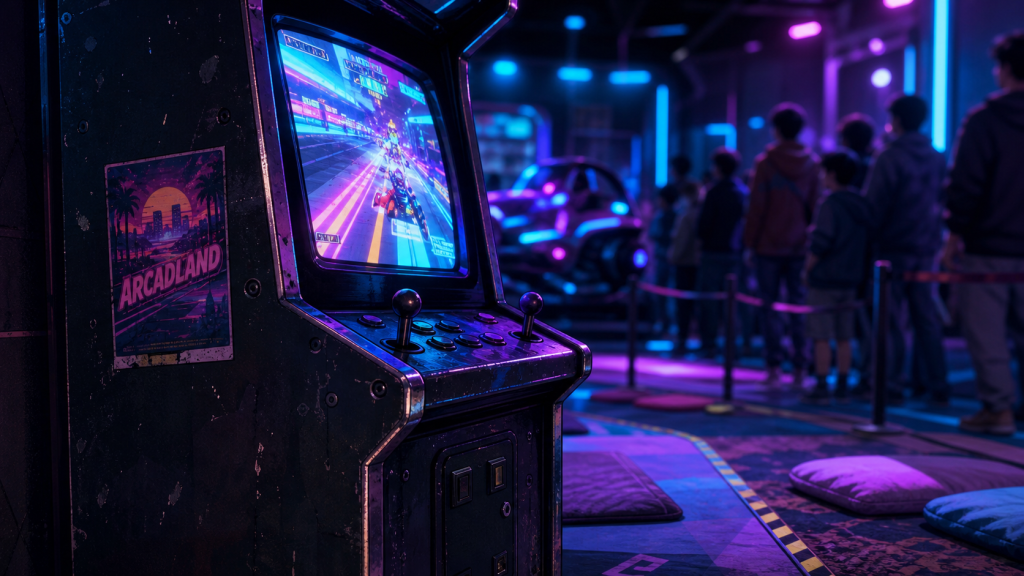 Arcadland, des jeux rétro aux zones par âge : ce qu’il faut vérifier avant de réserver