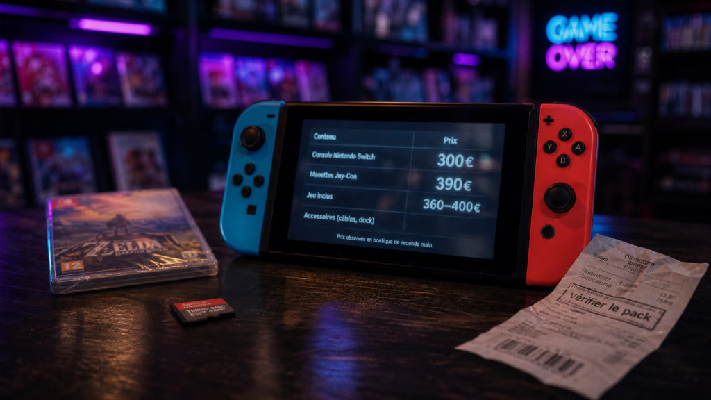 Nintendo Switch classique, OLED ou Lite : combien prévoir selon le modèle et les packs ?