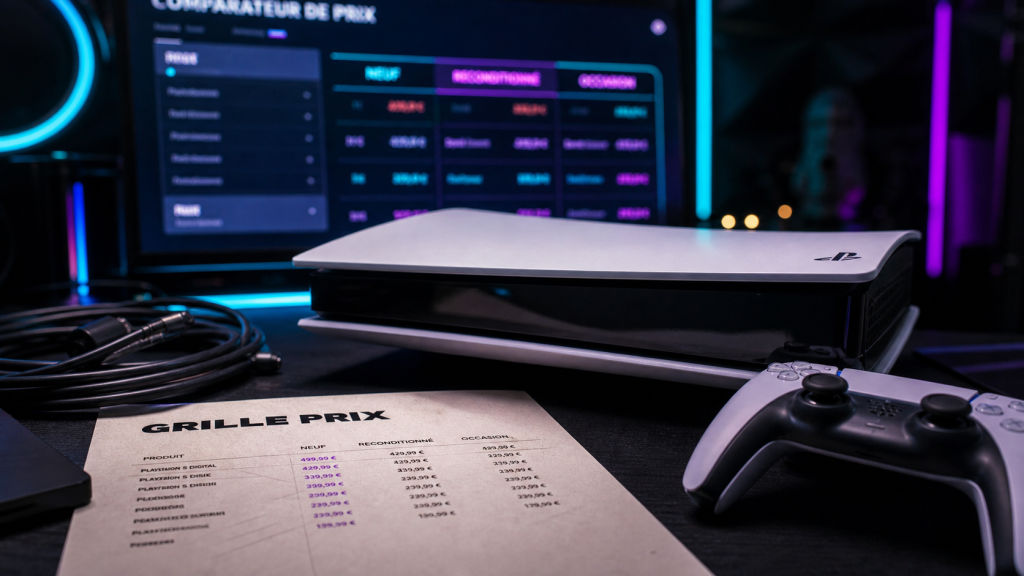 Prix PS5 Digital : neuf, reconditionné ou occasion, quel achat protège vraiment votre budget ?