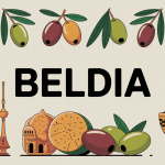 illustration beldia culture et produits maroc
