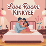 love room kinkyee escapade romantique avec couple spa et pétales
