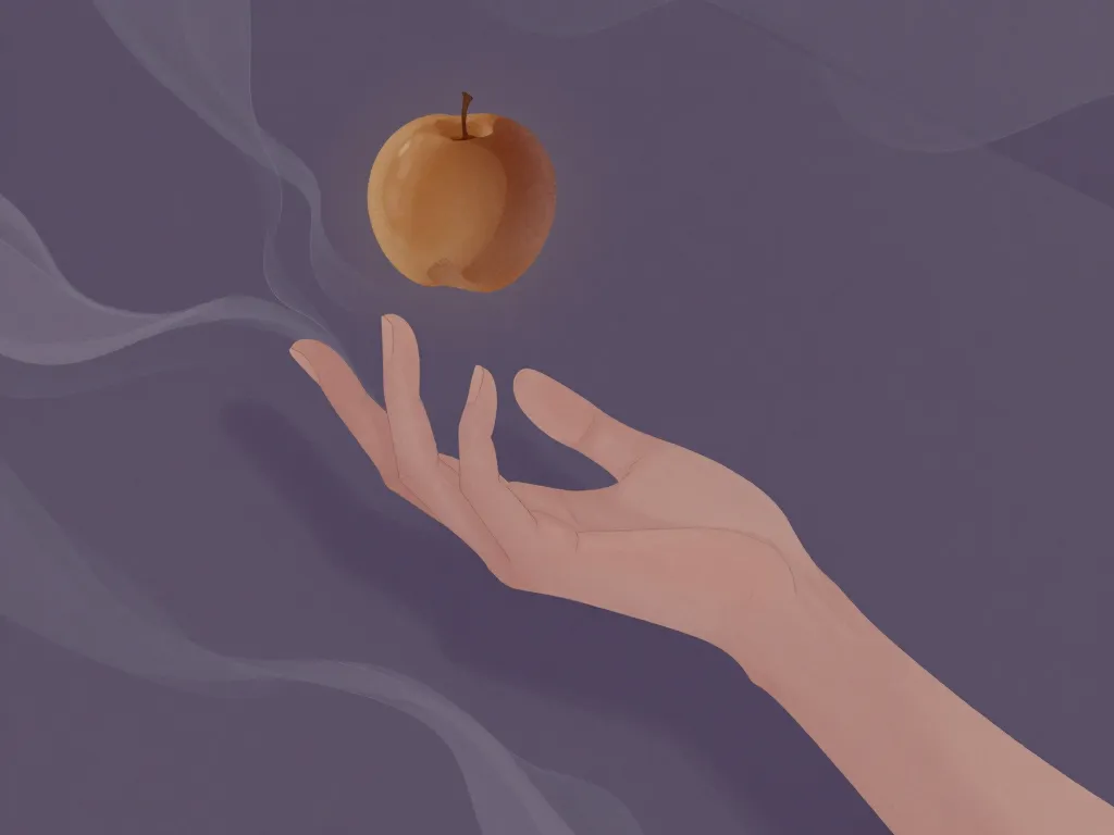 poème désir interdit main fruit soie lumière