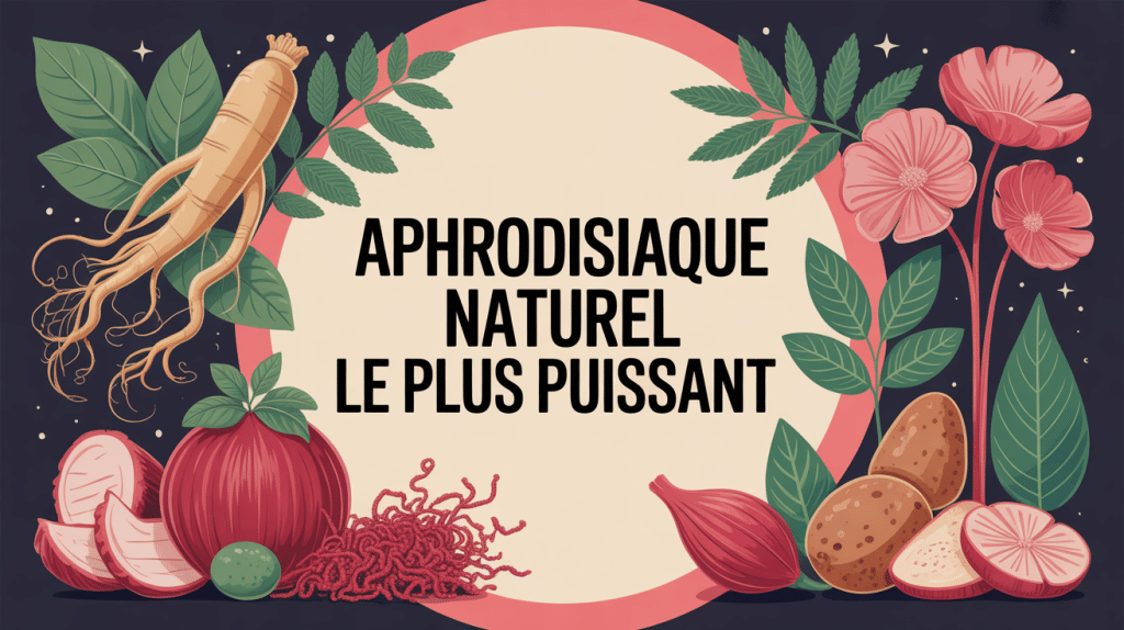 Quel est l aphrodisiaque naturel le plus puissant ginseng safran maca composition