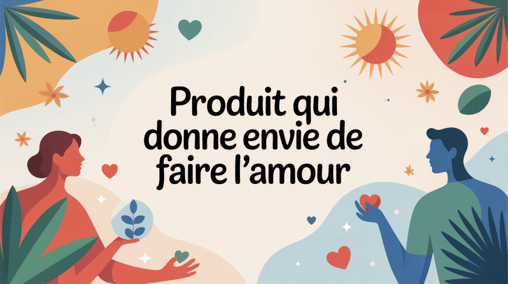 Quel produit qui donne envie de faire l amour illustration solutions