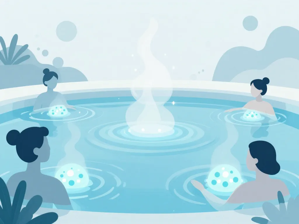 Spa au sel avantages et inconvénients illustration bien-être