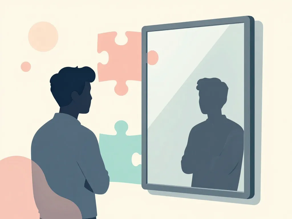 schéma test d'amour diagramme miroir émotions