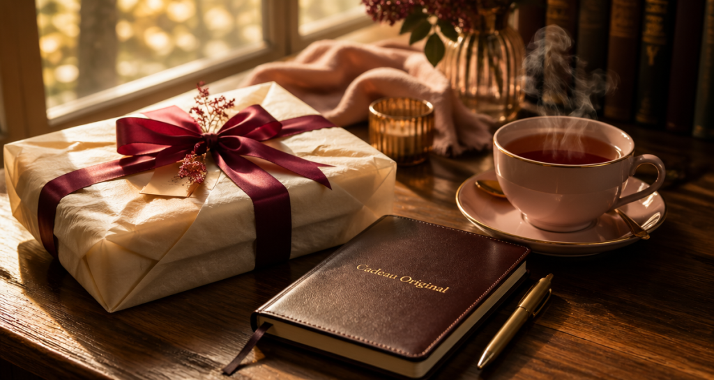 cadeaux femme originaux coffret élégant
