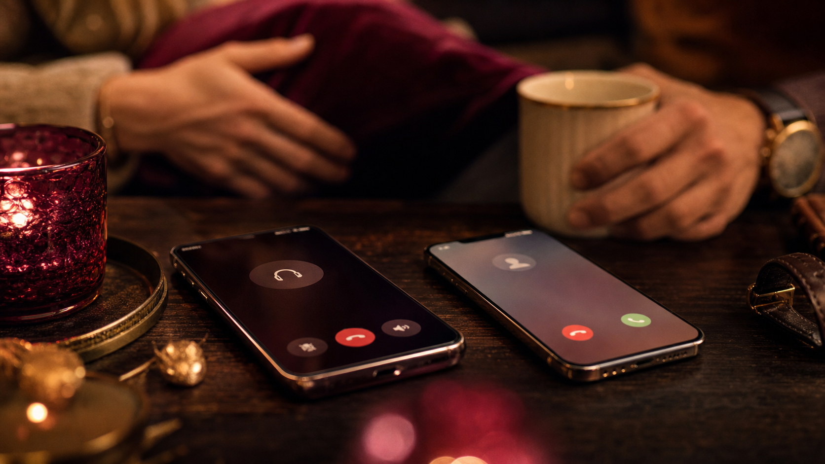 Faire amour au telephone : appel vocal sur smartphones, désir à distance