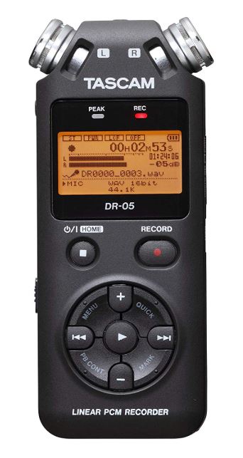 Tascam DR-05 Stereo Portable Digital Recorder