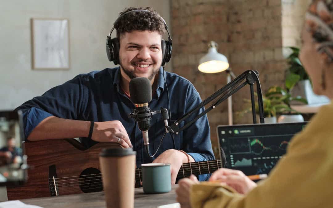 musician being interviewed