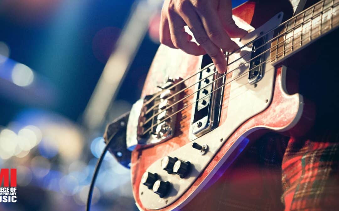 working bass player