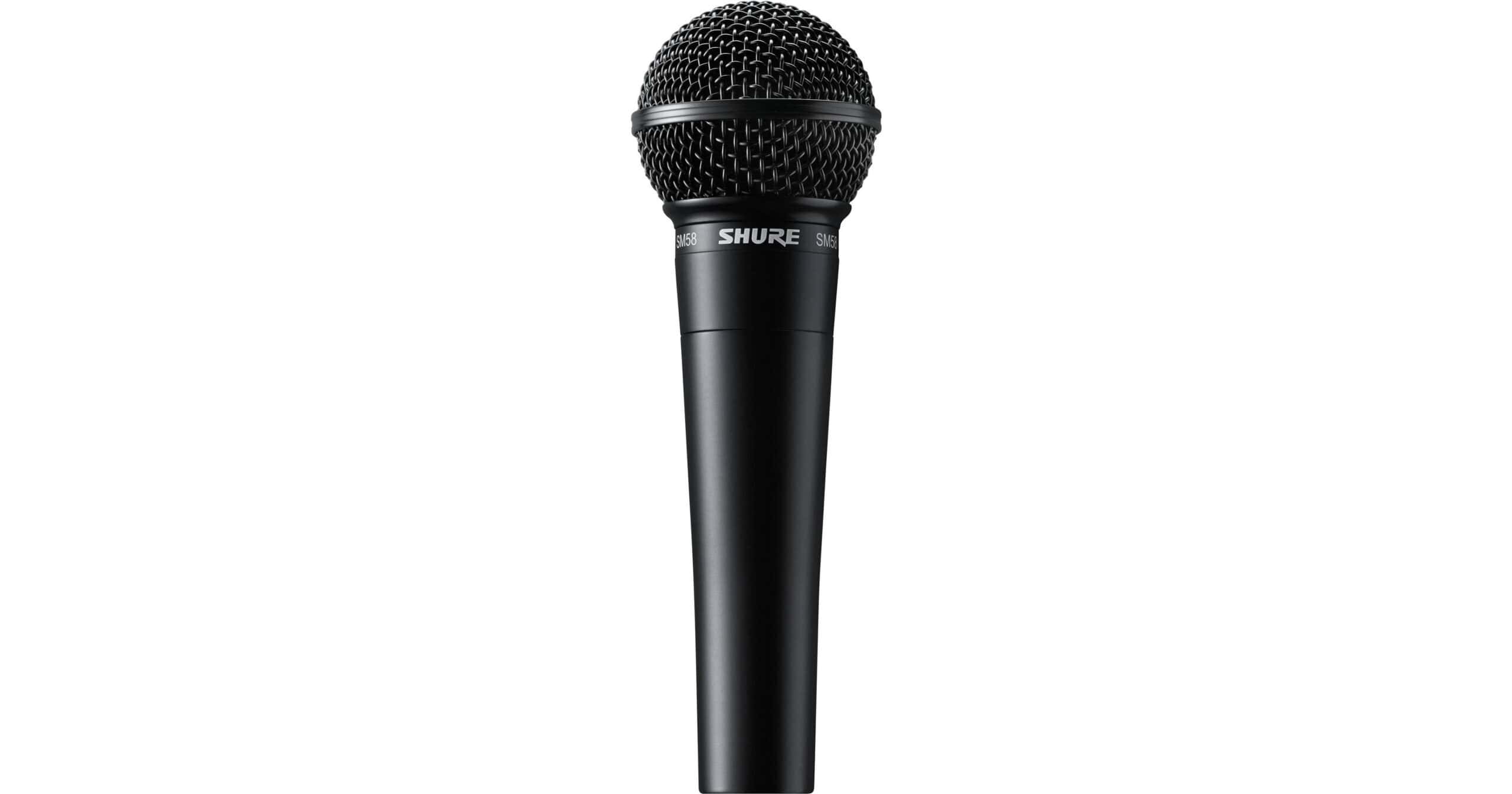 Shure SM58 dynamic microphone for singers 2025