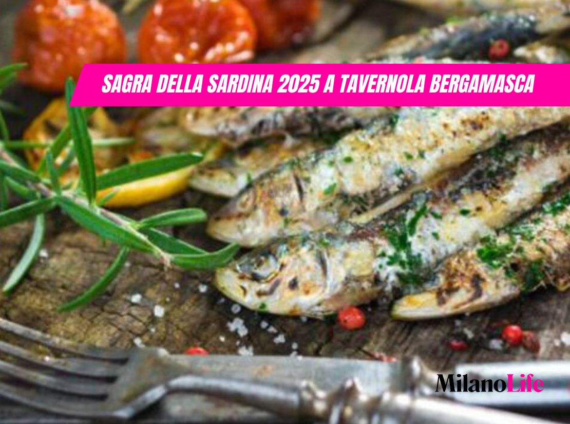 Sagra della Sardina 2025 a Tavernola Bergamasca