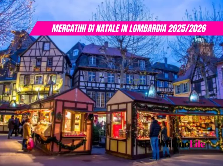 Mercatini di Natale in Lombardia 2025/2026: elenco completo