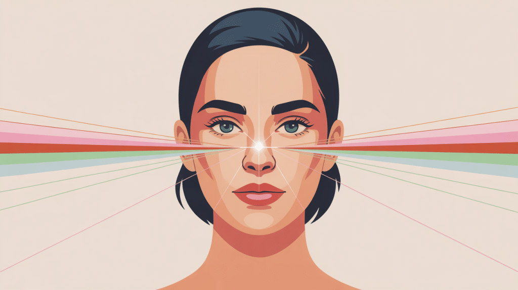 traitement des rides au laser avis illustration moderne visage