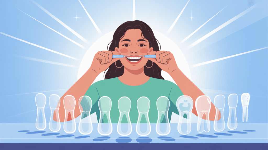 wesmile avis illustration silhouette souriante aligneurs