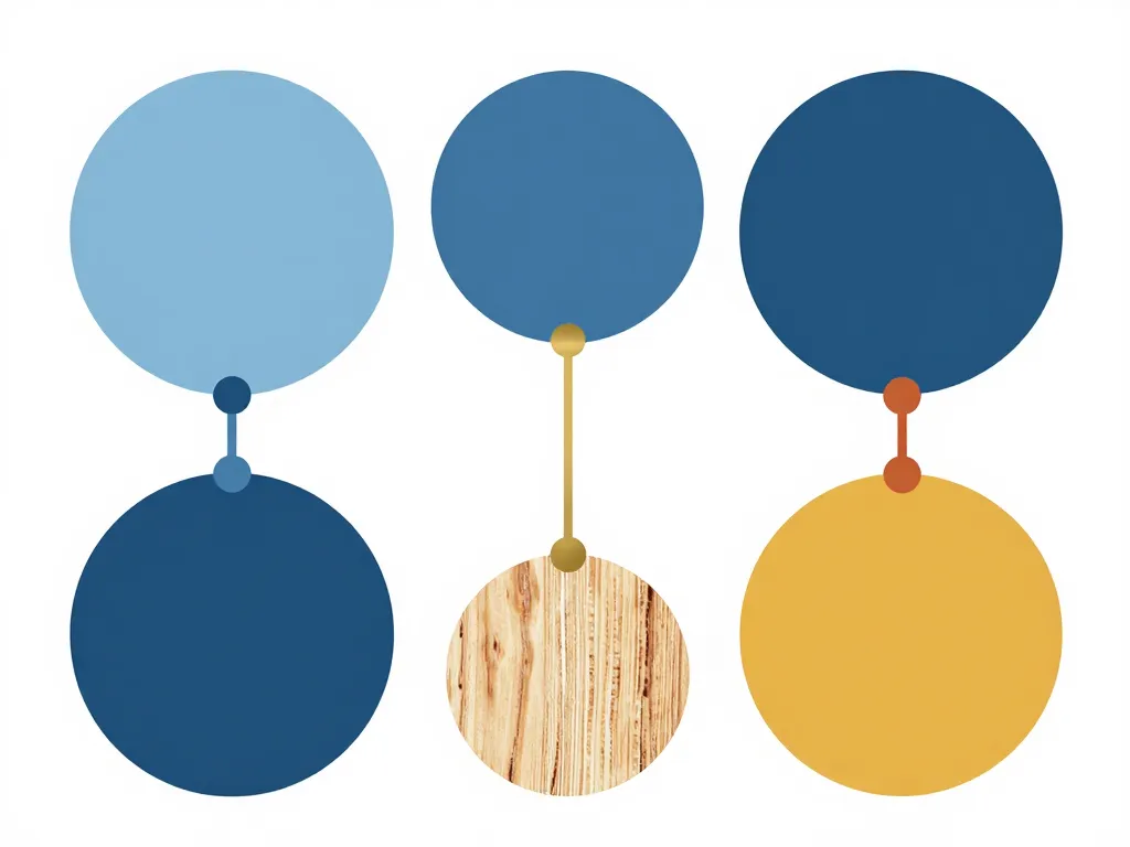 Nuance de bleu top 7 associations couleurs et matières