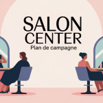 Illustration élégante du Salon Center Plan de Campagne
