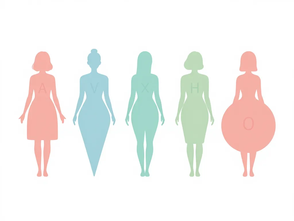 type de morphologie femme cinq silhouettes