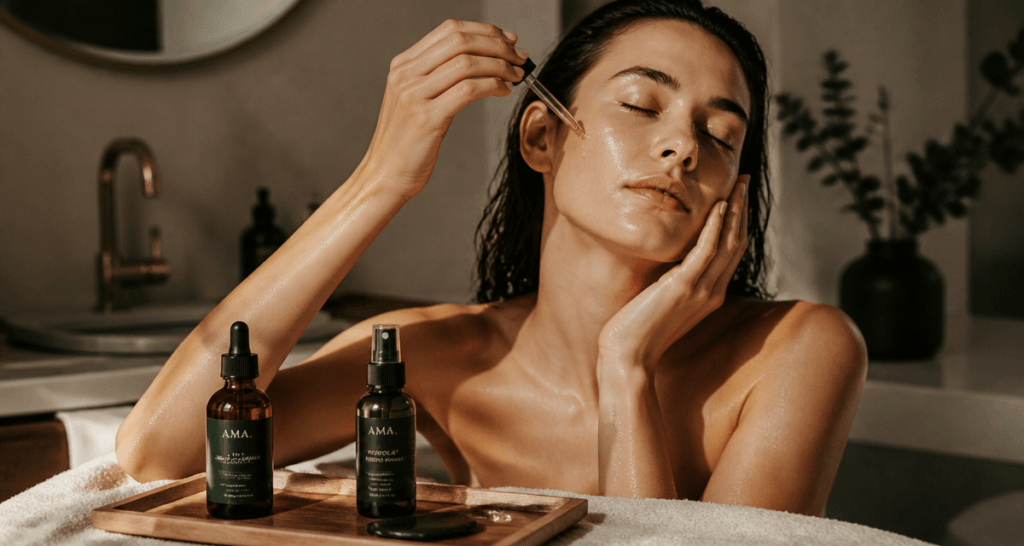 comment hydrater sa peau sans crème avec huile végétale