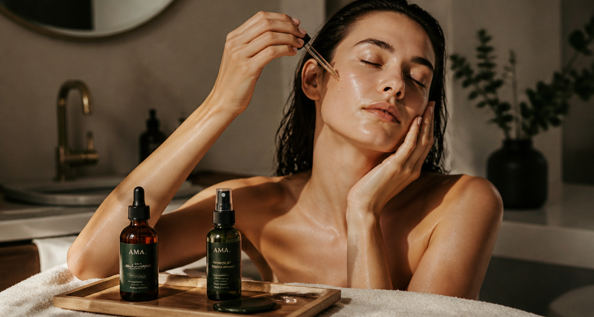 comment hydrater sa peau sans crème avec huile végétale