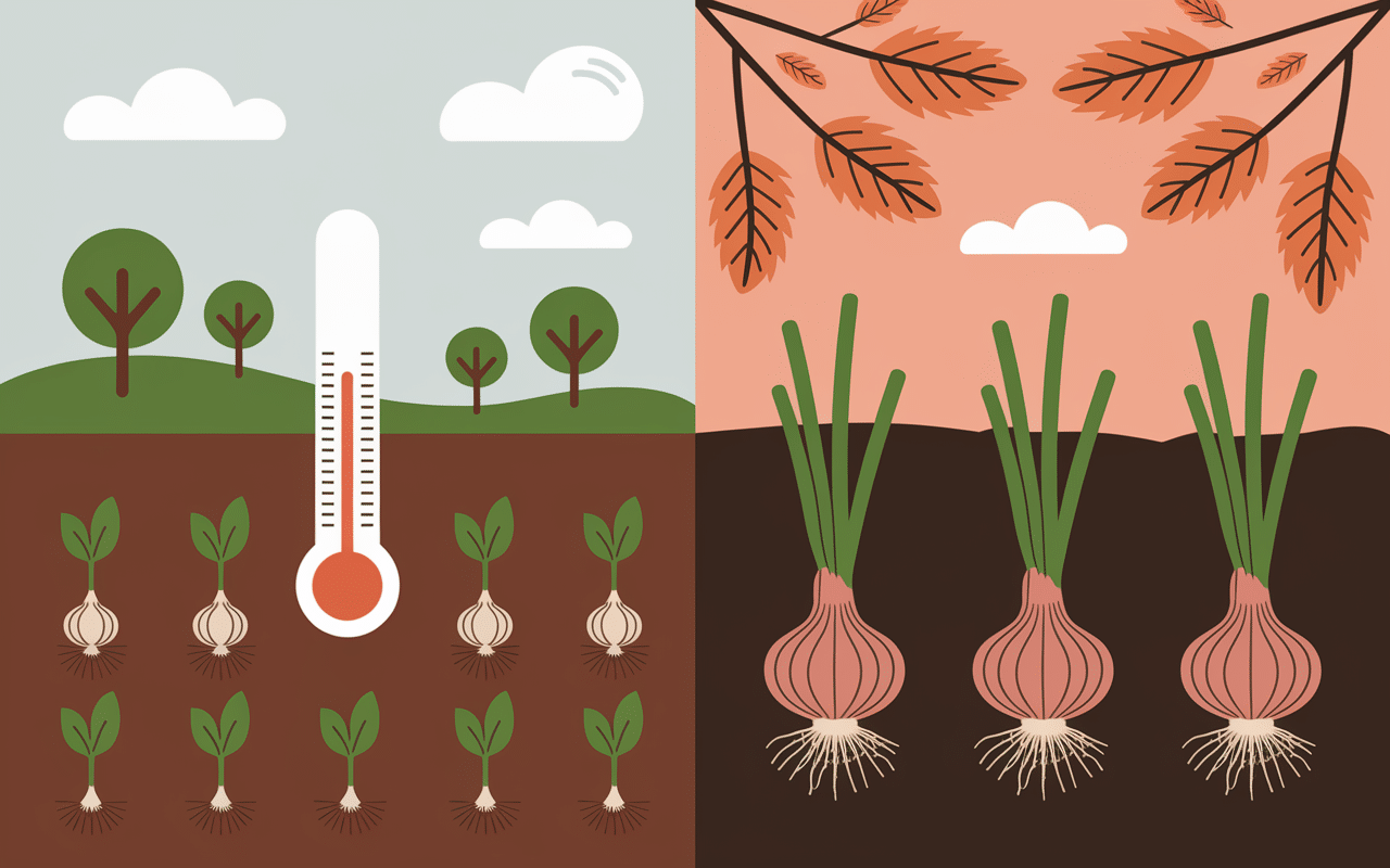 calendrier saisonnier quand planter les oignons image
