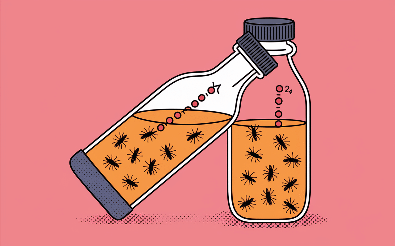 Schéma explicatif d'un piège à moustiques maison