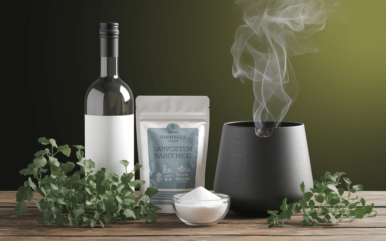 Vinaigre blanc, sel et bicarbonate désherbant naturel