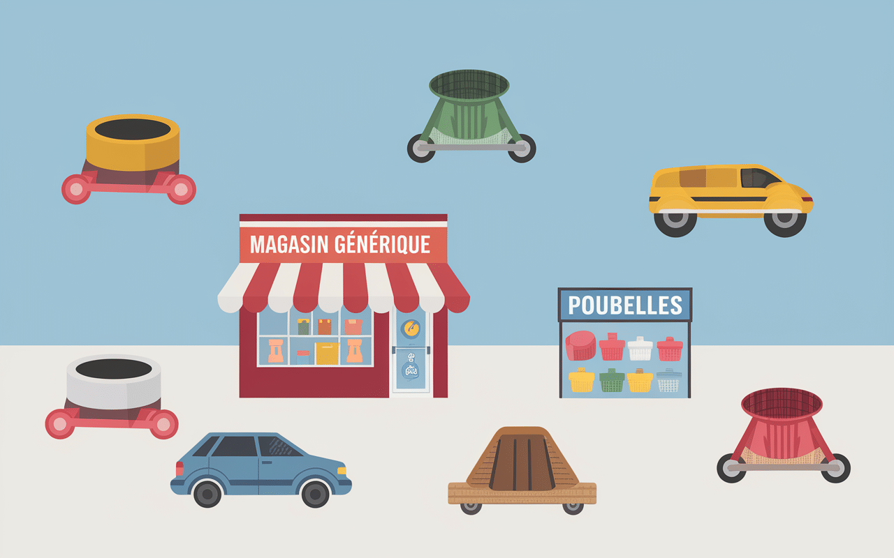 Points de collecte pour poêles diverses