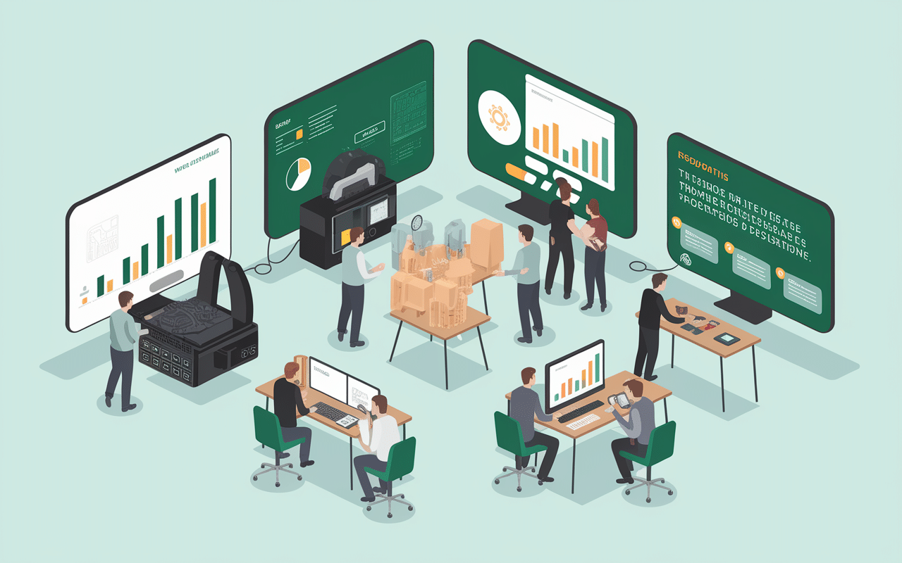 Scène collaborative d'innovation verte