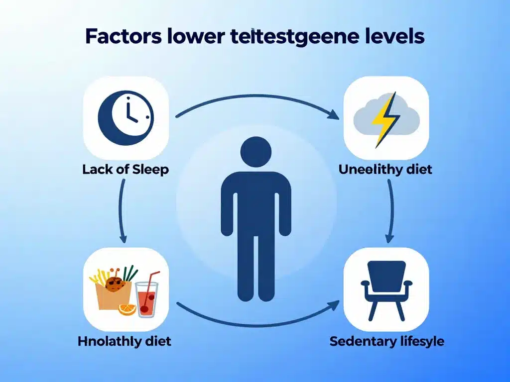 diagramme booster testosterone naturel causes baisse