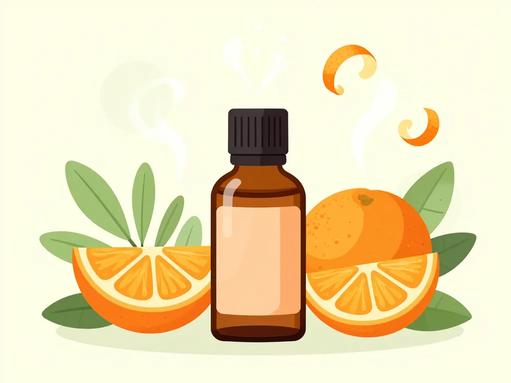 huile essentielle d orange bienfaits visuels orange zeste