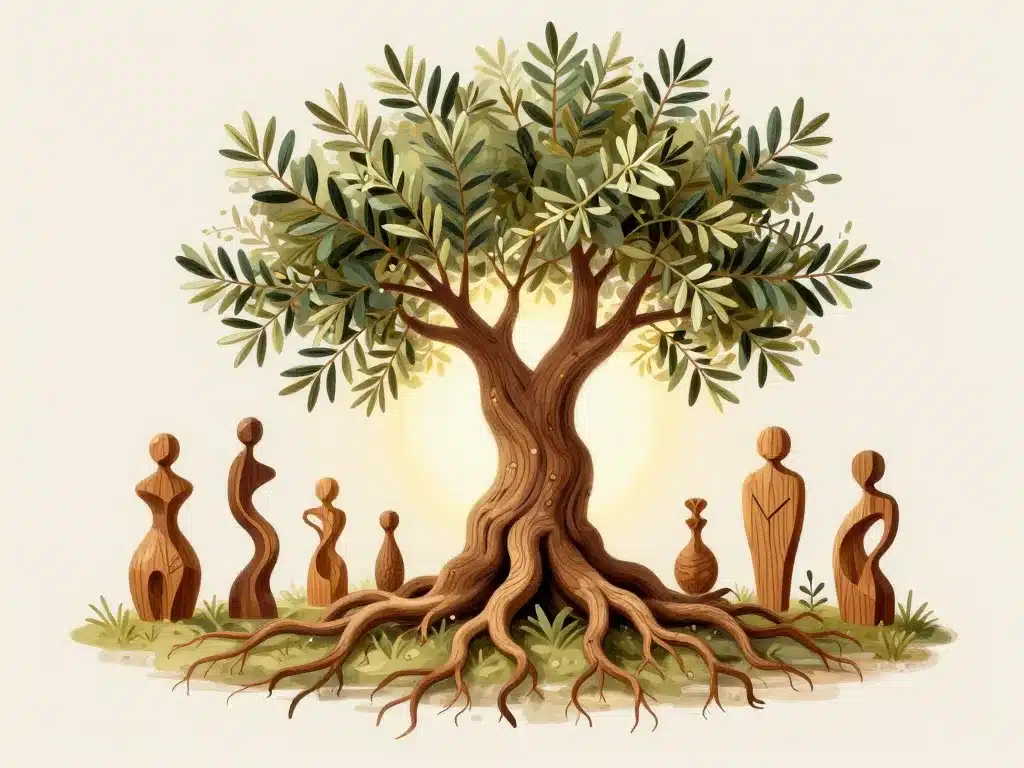 racine d olivier décoration et usages bien-être