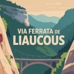 illustration guide via ferrata de Liaucous Gorges du Tarn