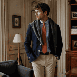 style bcbg homme chemise blazer appartement haussmannien