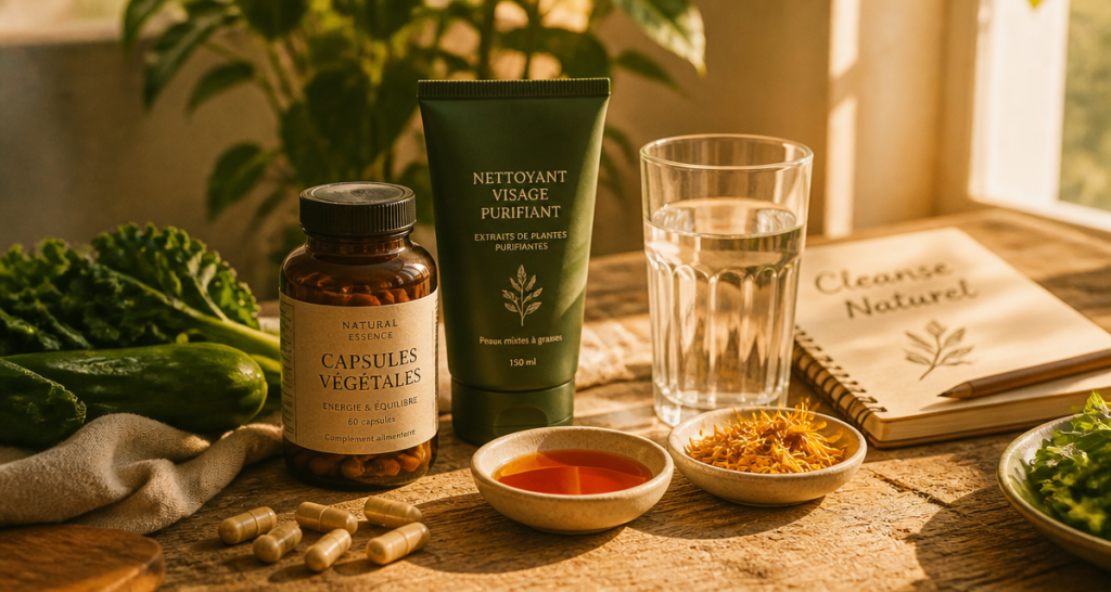 cleanse naturel produits et aliments