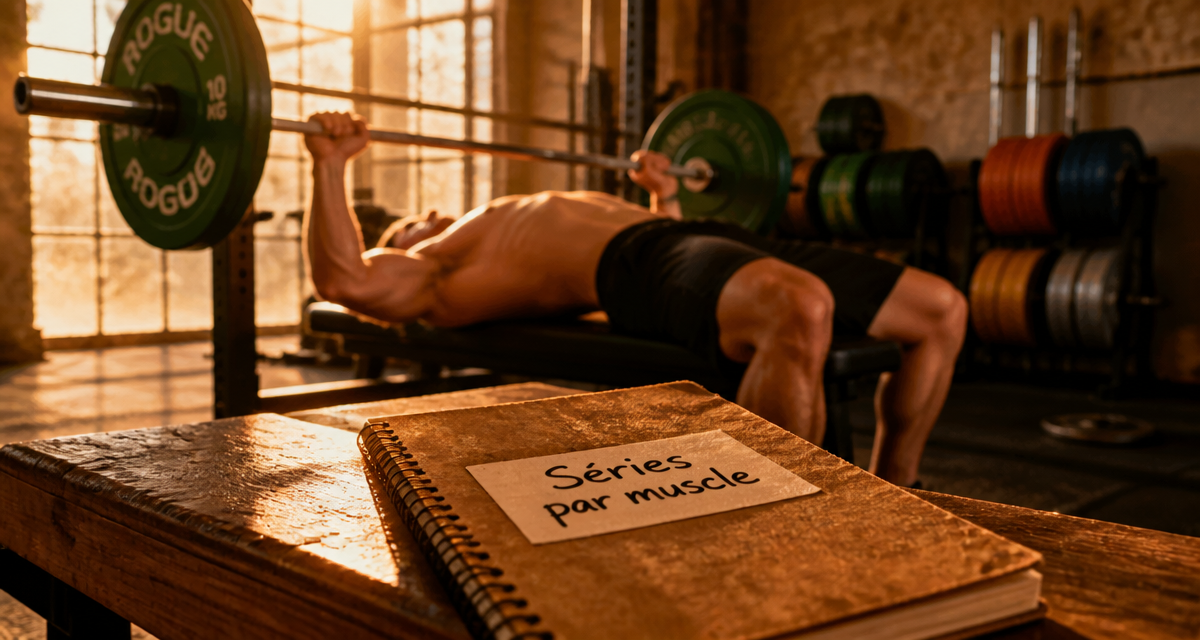 combien de serie par muscle par semaine salle musculation