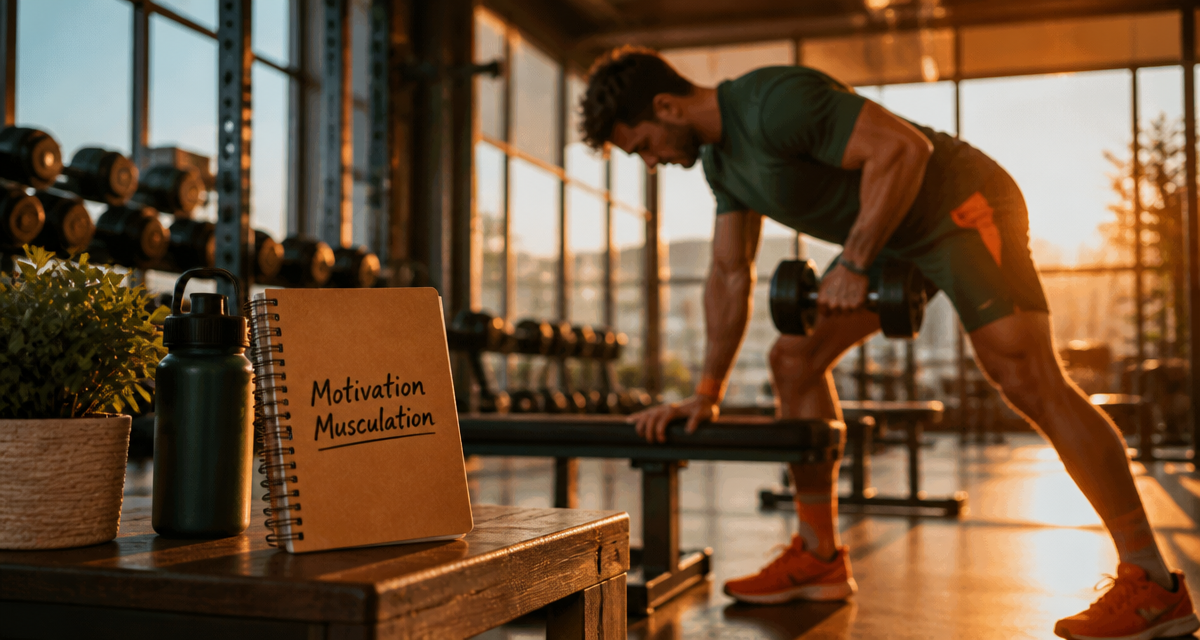 motivation musculation sportif carnet salle