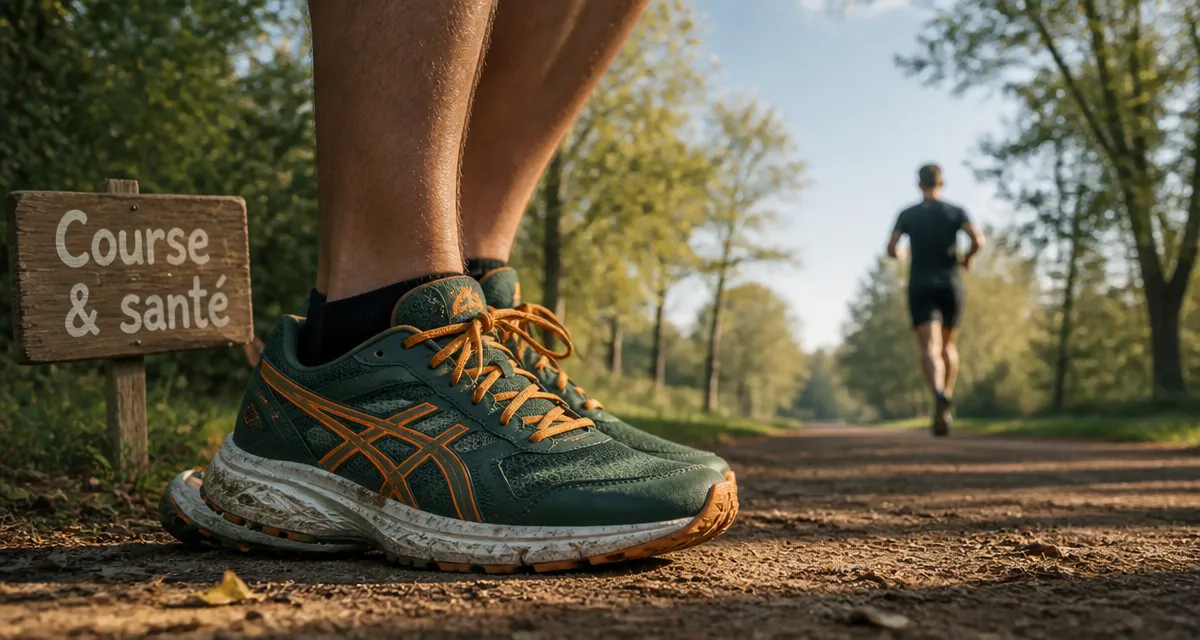 10 bienfaits de la course a pied : chaussures de running sur sentier