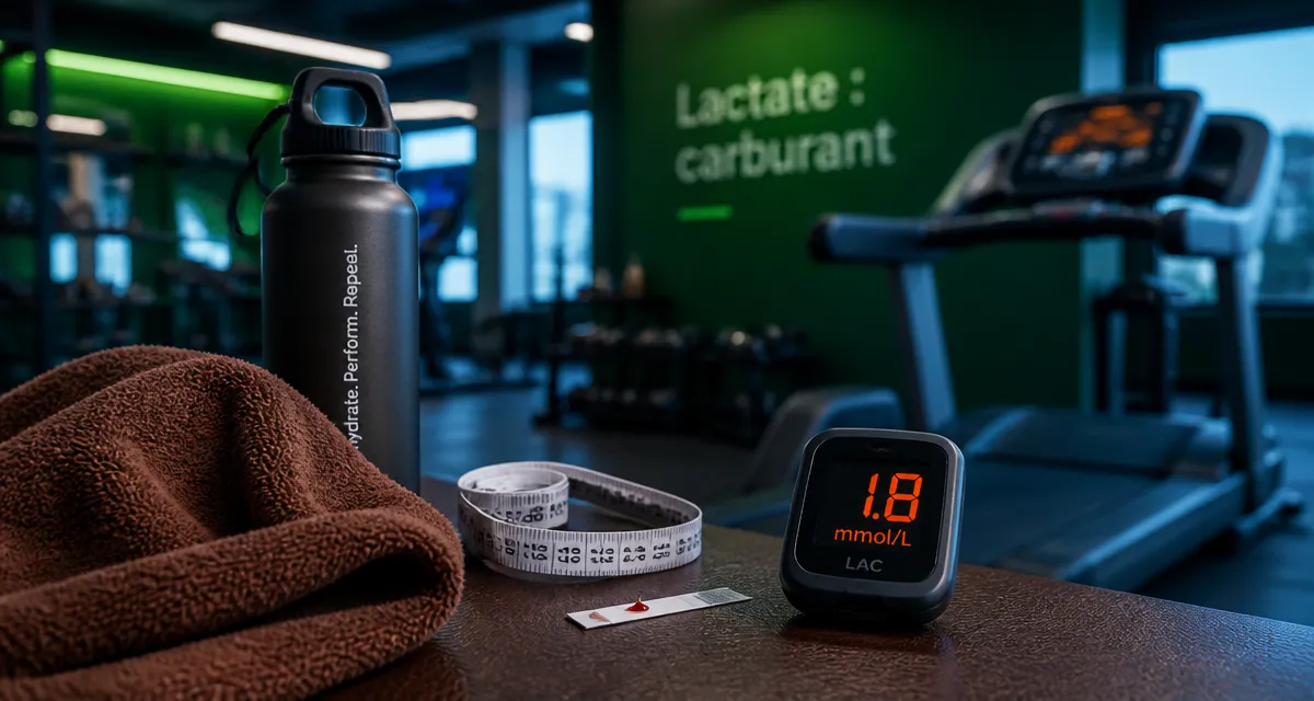 Acide lactique et sport : test lactate en salle de sport