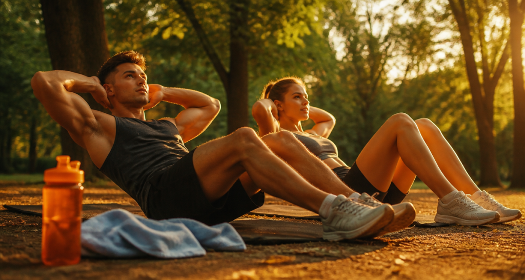 comment avoir des abdos rapidement homme femme sport