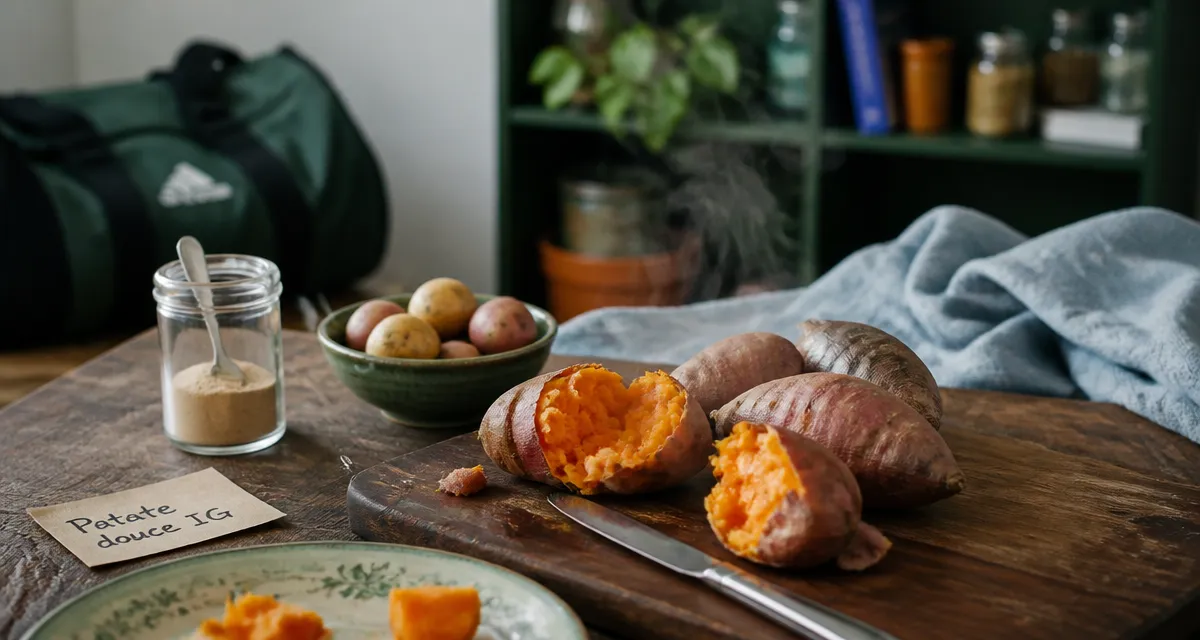 Patate douce musculation : IG bas, prise de masse sans gras